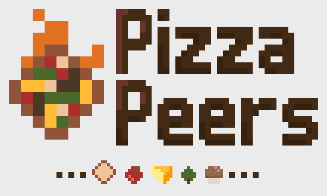 Thumbnail / Header for article: How I Created "Pizza Peers"