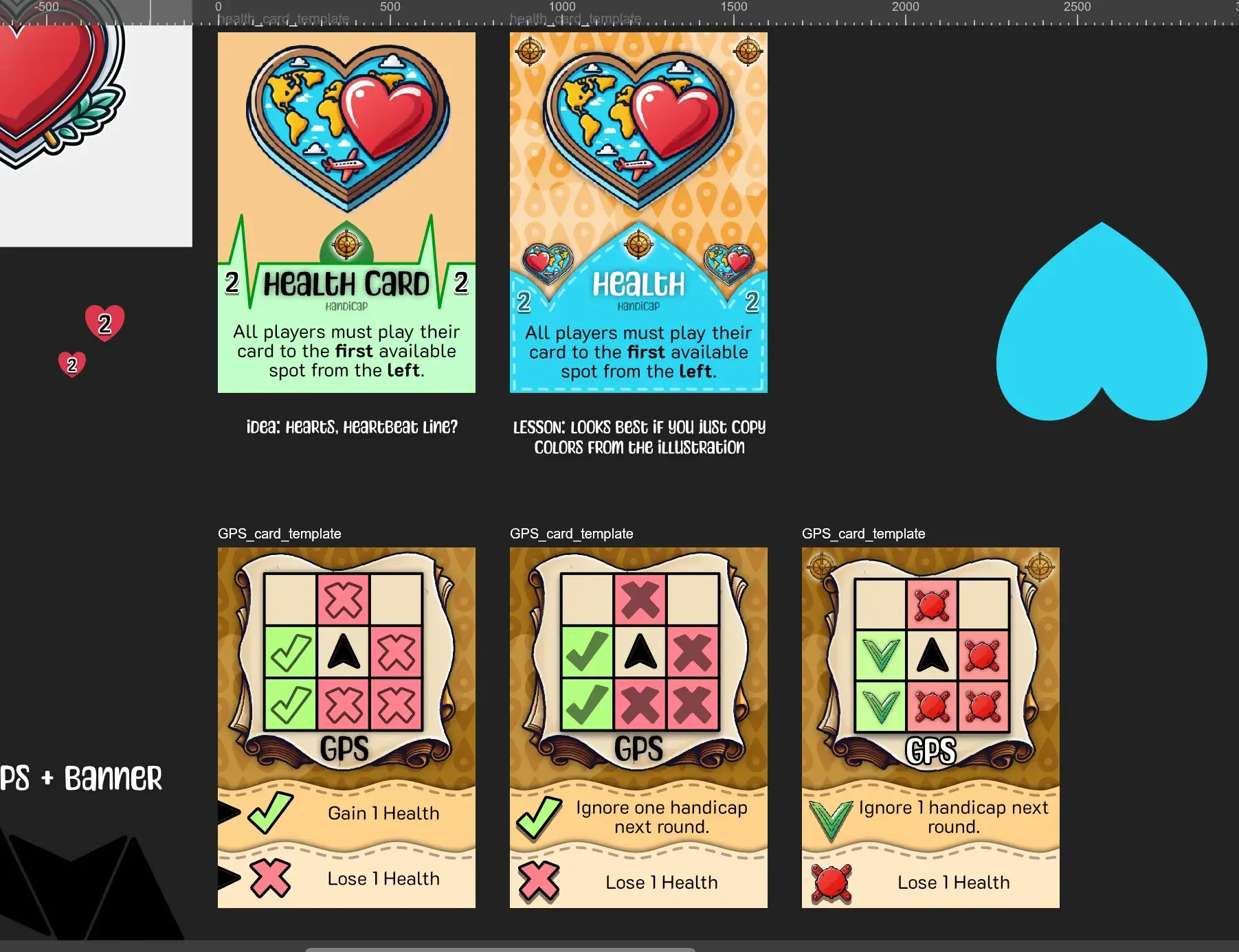 Initial sketches 2, looking for general card design templates. Initial sketches 2, looking for general card design templates.