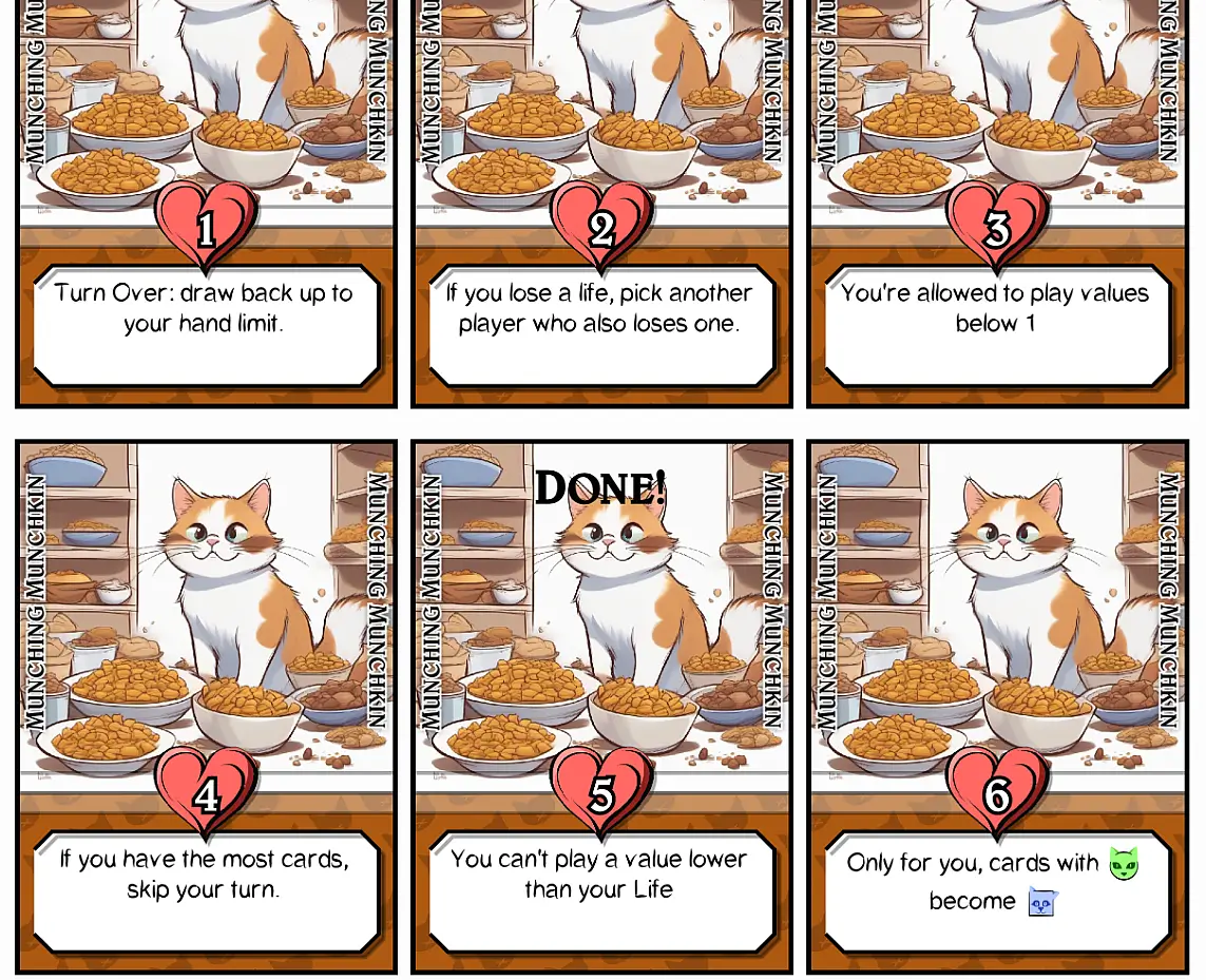 Nine lives generated cards v1