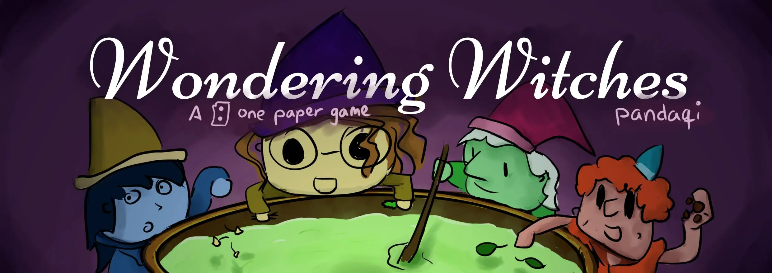 Thumbnail / Header for article: Wondering Witches: Version 2!