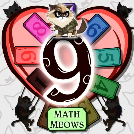 Nine lives math meows favicon